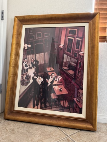 Juarez machado bistro - bistro, framed